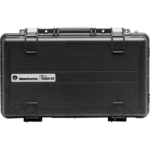Manfrotto Pro Light Reloader Tough-55 High Lid Wheeled Hard Case with Foam Insert | PROCAM