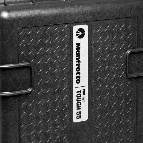 Manfrotto Pro Light Reloader Tough-55 High Lid Wheeled Hard Case with Foam Insert at PROCAM | procam.com