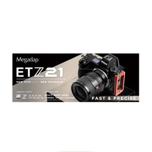 Megadap ETZ21 Autofocus Adapter (Sony E-Mount Lens to Nikon Z-Mount) at PROCAM | procam.com