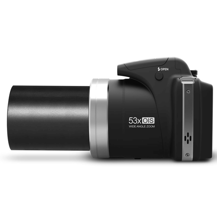 Minolta MN53Z 16 MP HD Bridge Digital Camera with 53x Optical Zoom (Black) | PROCAM