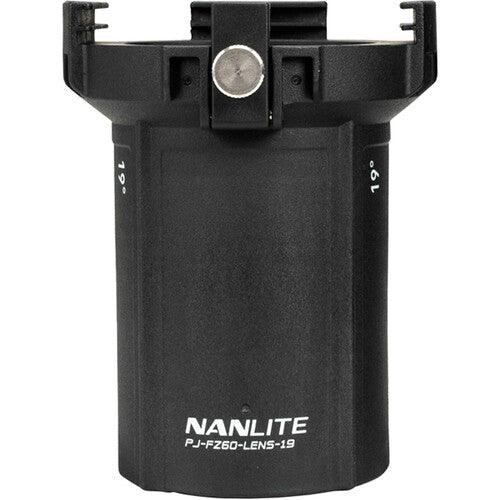 Nanlite 19° Interchangeable Lens for PJ-FZ60 Projector Mount | PROCAM