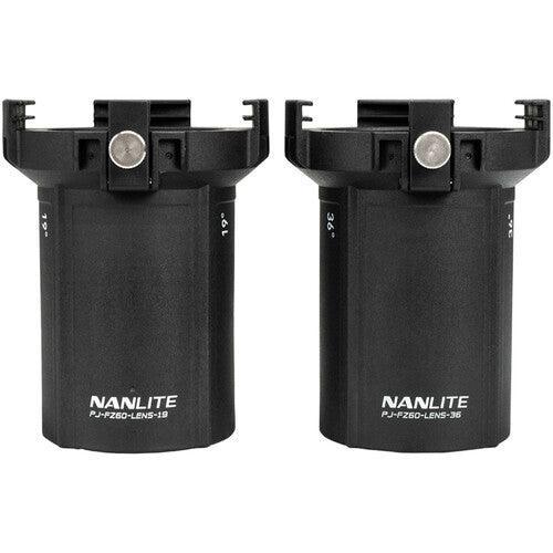 Nanlite Fabric Barndoors and Grid for PavoTube 15C at PROCAM | procam.com