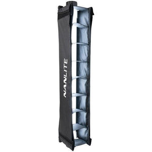 Nanlite Fabric Barndoors and Grid for PavoTube II 15X LED Pixel Tubes at PROCAM | procam.com