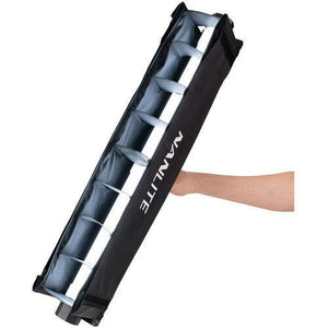 Nanlite Fabric Barndoors and Grid for PavoTube II 15X LED Pixel Tubes at PROCAM | procam.com
