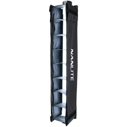 Nanlite Fabric Barndoors and Grid for PavoTube II 15X LED Pixel Tubes at PROCAM | procam.com