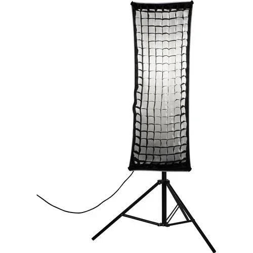 NanLite Fabric Grid for Asymmetrical Stripbank Softbox (18x43in) at PROCAM | procam.com