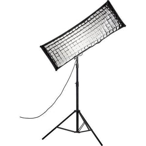 NanLite Fabric Grid for Asymmetrical Stripbank Softbox (18x43in) at PROCAM | procam.com
