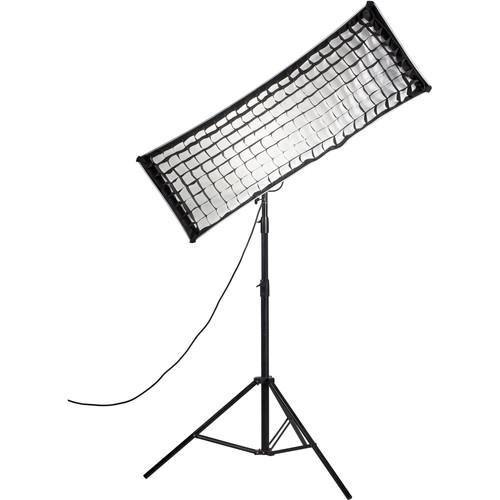 NanLite Fabric Grid for Asymmetrical Stripbank Softbox (18x43in) at PROCAM | procam.com