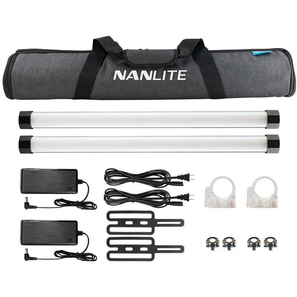 NanLite PavoTube II 15X RGBWW LED Pixel Tube 2-Light Kit | PROCAM