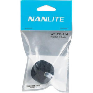 Nanlite Pavotube II 6C Coupler - 1/4"-20 Male-Male at PROCAM | procam.com