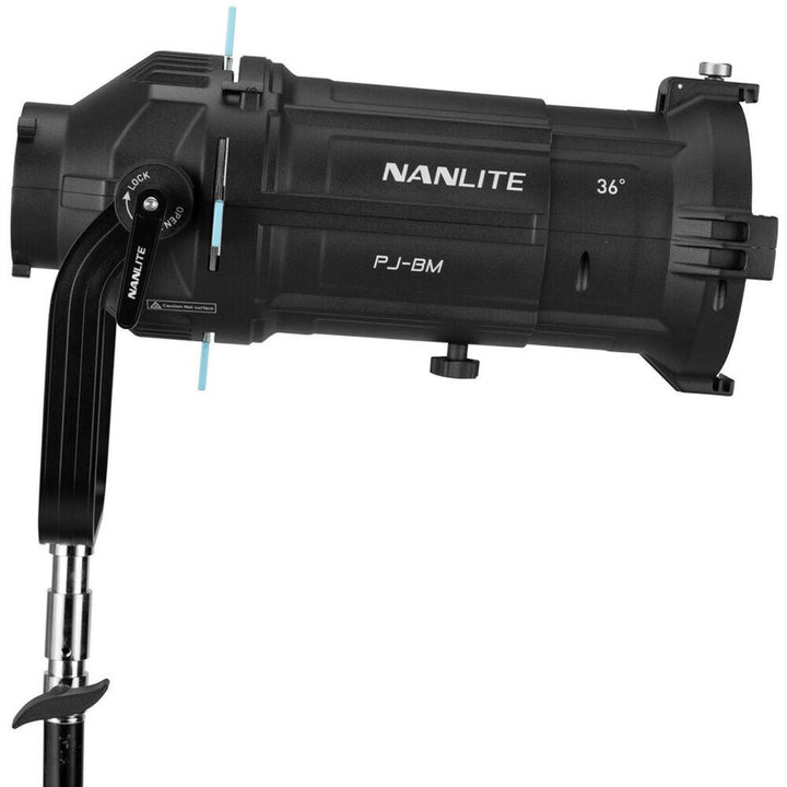 Nanlite Projection Attachment for Bowens Mount with 19° Lens | PROCAM
