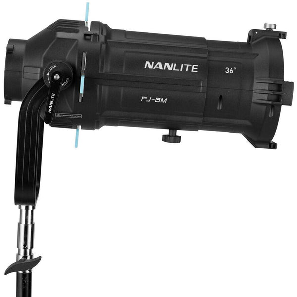 Nanlite Projection Attachment for Bowens Mount with 36° Lens | PROCAM