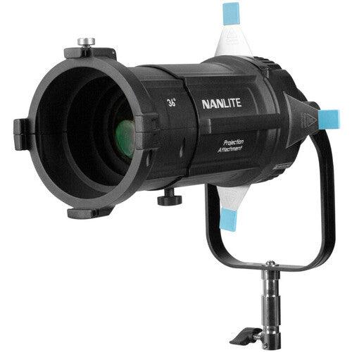 Nanlite Projection Attachment for Bowens Mount with 36° Lens | PROCAM
