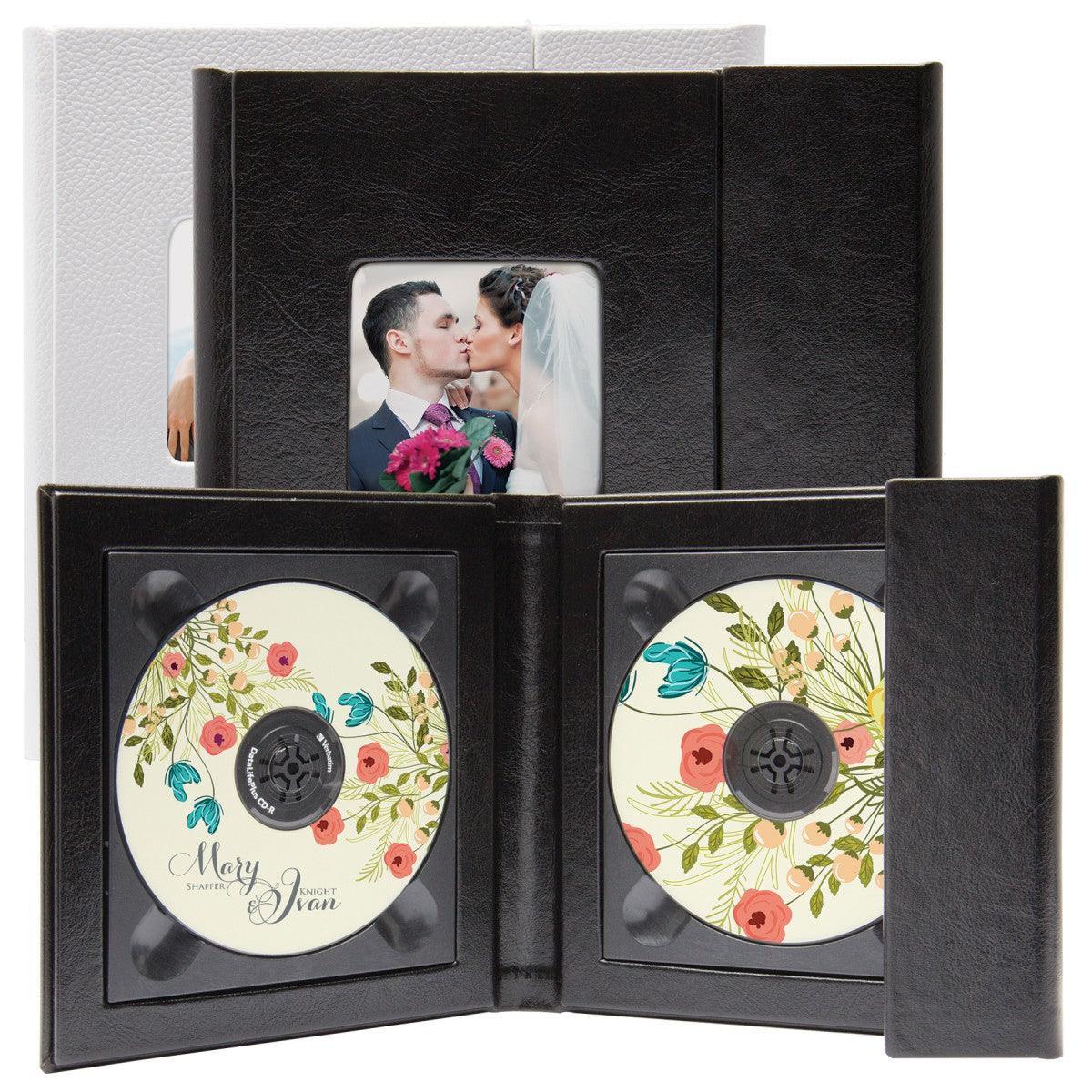 NEIL 174 Supreme Double CD/DVD Folio - Black at PROCAM | procam.com