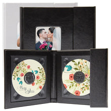 NEIL 174 Supreme Double CD/DVD Folio - Black
