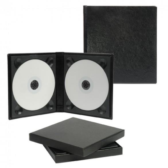 NEIL 176DB Classic Double CD/DVD Folio - Black (Single) | PROCAM