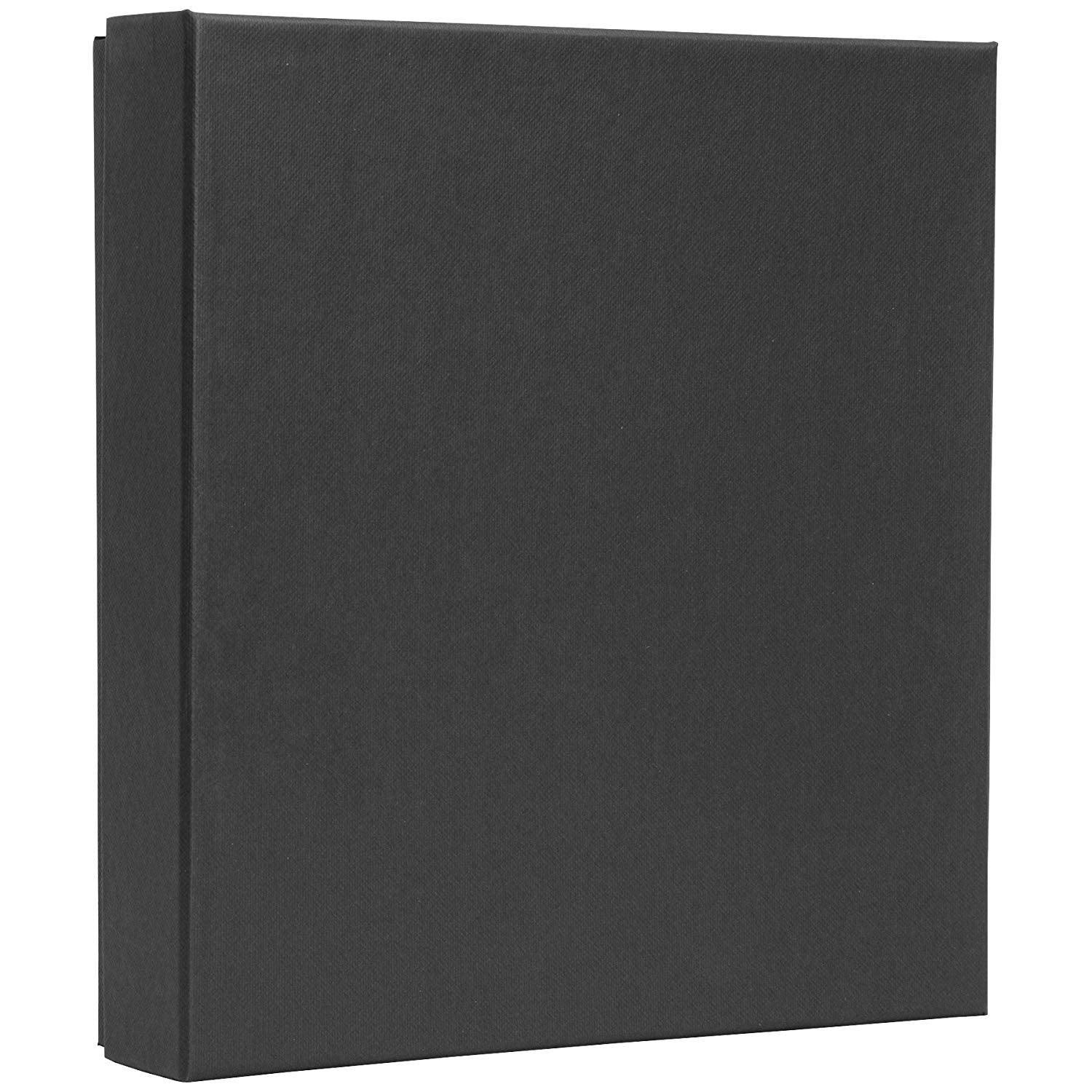 Neil 6888M10 8"x8" Vertical Self-Stick Photo Album Magnetic - Black (Single) at PROCAM | procam.com