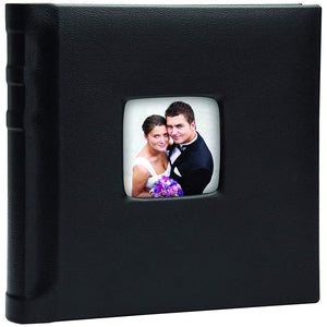 Neil 6888M10 8"x8" Vertical Self-Stick Photo Album Magnetic - Black (Single) at PROCAM | procam.com