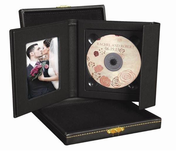 Neil Premium Single DVD Folio w/ Presentation Box - Gold (Style 179BOX) | PROCAM