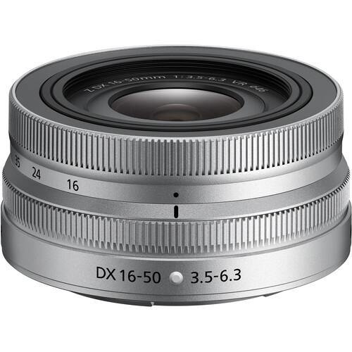 Nikon NIKKOR Z DX 16-50mm f/3.5-6.3 VR Lens (Silver) | PROCAM