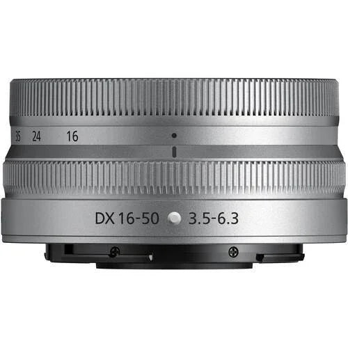 Nikon NIKKOR Z DX 16-50mm f/3.5-6.3 VR Lens (Silver) at PROCAM | procam.com
