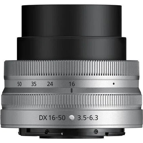 Nikon NIKKOR Z DX 16-50mm f/3.5-6.3 VR Lens (Silver) at PROCAM | procam.com