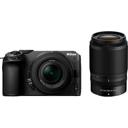 Nikon Z30 Mirrorless Camera with 16-50mm and 50-250mm Lenses at PROCAM | procam.com