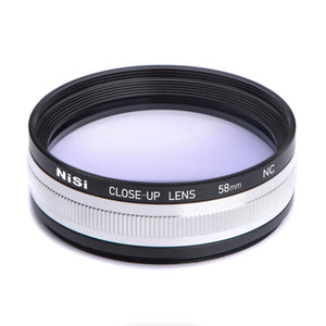NiSi 58mm Close-Up NC Lens Kit with 49 and 52mm Step-Up Rings at PROCAM | procam.com