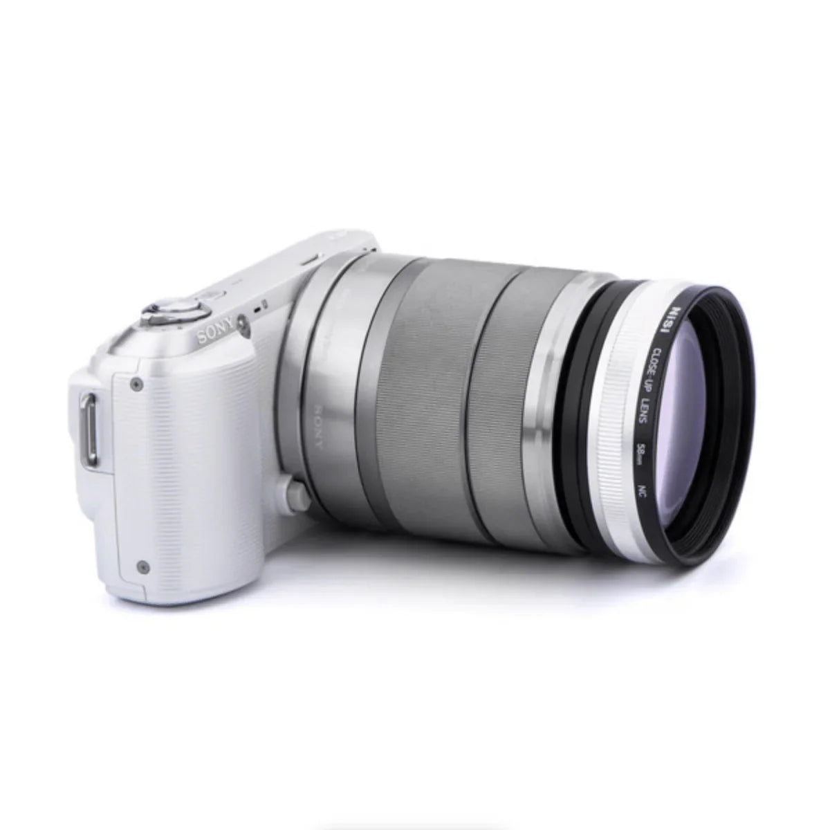 NiSi 58mm Close-Up NC Lens Kit with 49 and 52mm Step-Up Rings at PROCAM | procam.com