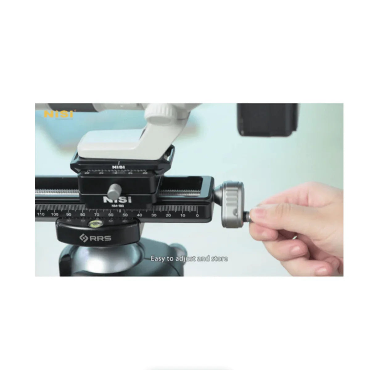 NiSi Macro Focusing Rail NM-180 With 360-Degree Rotating Clamp at PROCAM | procam.com