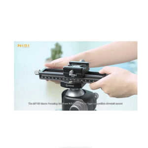 NiSi Macro Focusing Rail NM-180 With 360-Degree Rotating Clamp at PROCAM | procam.com