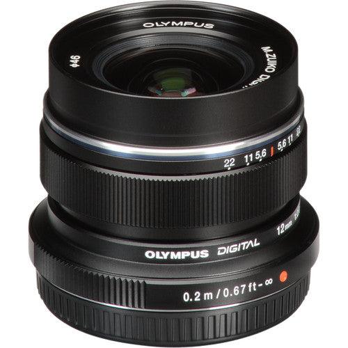 Olympus M.Zuiko Digital ED 12mm f/2 Lens (Black) | PROCAM