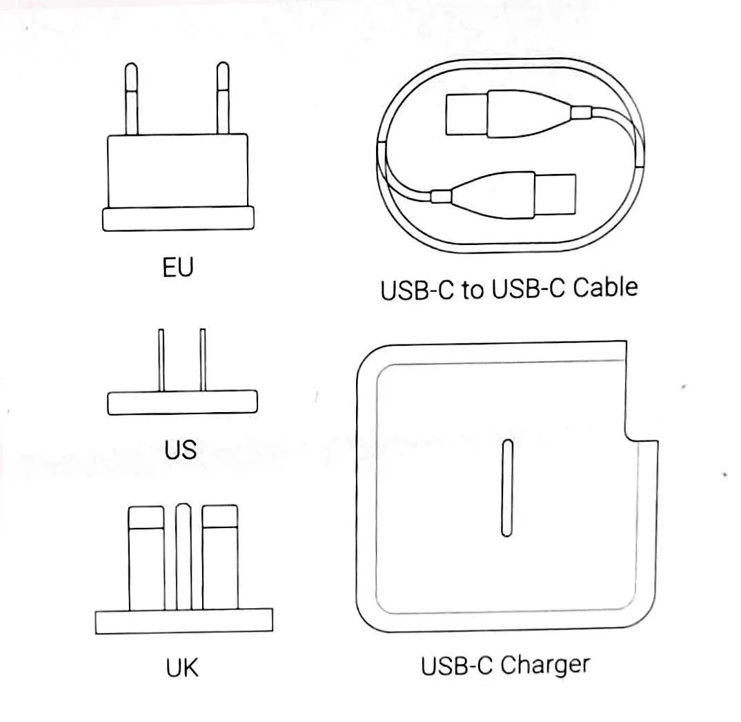 Omnicharge 60W USB-C Charger for Omnicharge power banks and USB-C Laptops at PROCAM | procam.com