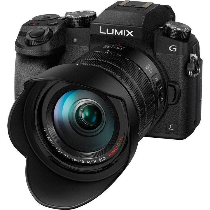 Panasonic Lumix DMC-G7 Mirrorless Micro Four Thirds Digital Camera with 14-140mm Lens (Black) | PROCAM