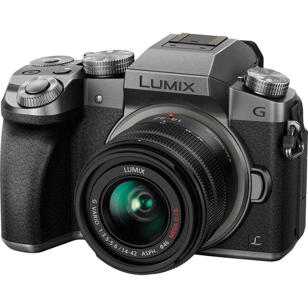 Panasonic Lumix DMC-G7 Mirrorless Micro Four Thirds Digital Camera with 14-42mm Lens (Silver) | PROCAM