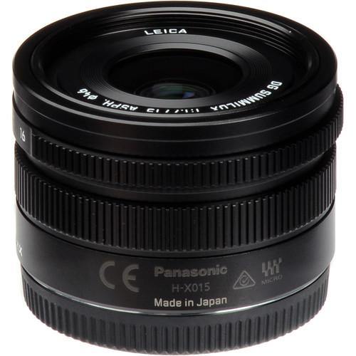 Panasonic LUMIX G Leica DG Summilux 15mm f/1.7 ASPH. Lens (Black) | PROCAM