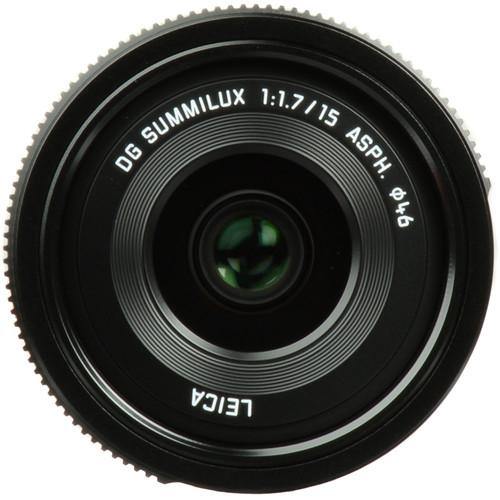 Panasonic LUMIX G Leica DG Summilux 15mm f/1.7 ASPH. Lens (Black) | PROCAM