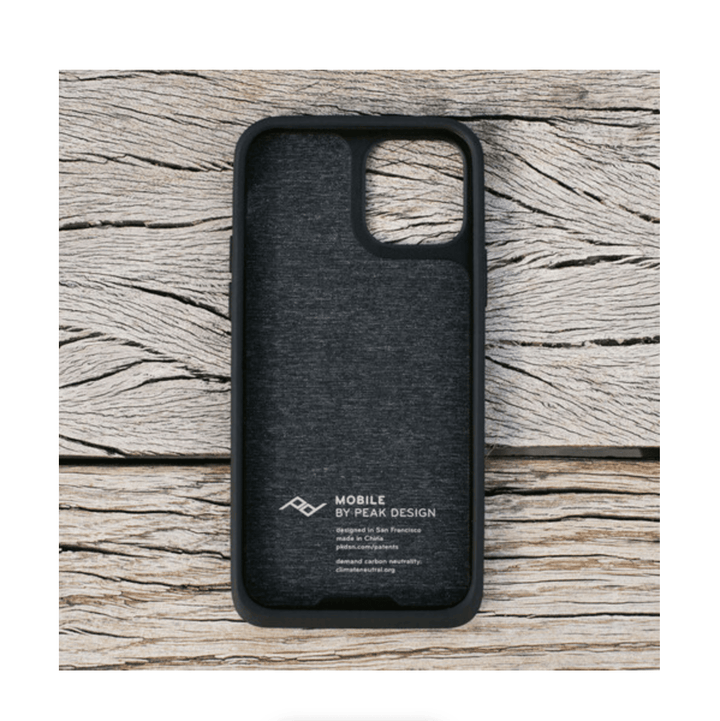 Peak Design Mobile Everyday Smartphone Case for iPhone 14 Pro Max (Charcoal) | PROCAM