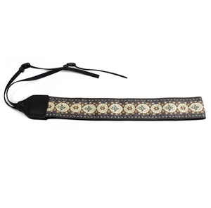 Perri's Leathers Ltd. 2" Jacquard Camera Strap (Arabian Gold) at PROCAM | procam.com