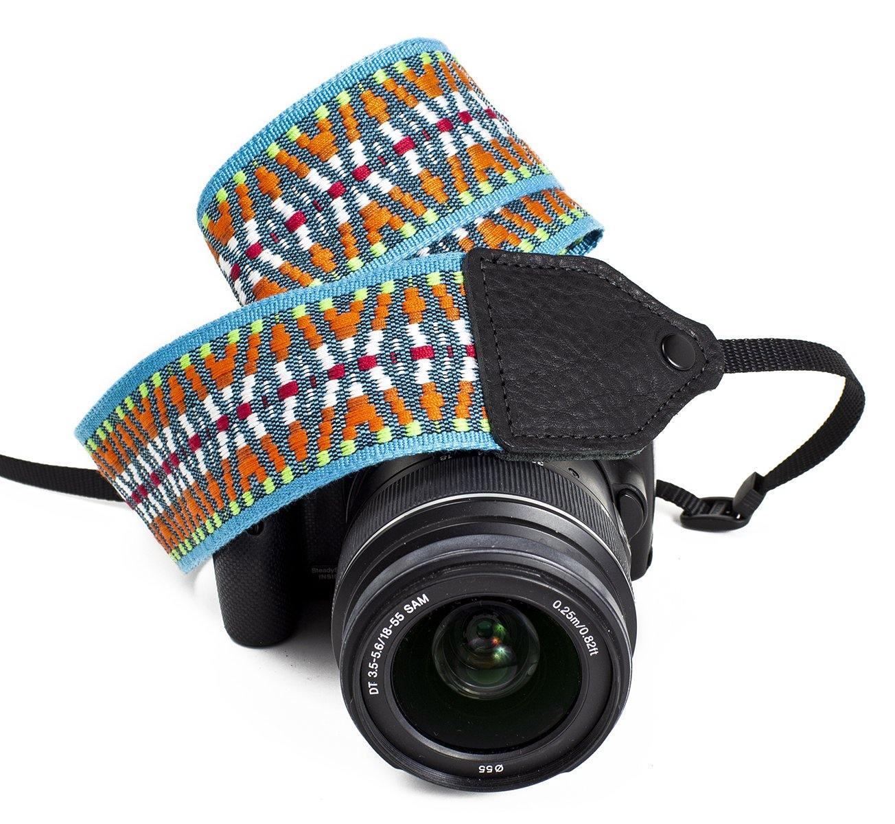 Perri's Leathers Ltd. 2" Nylon Camera Strap (Hootenanny Sunrise) at PROCAM | procam.com
