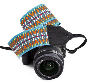 Perri's Leathers Ltd. 2" Nylon Camera Strap (Hootenanny Sunrise) at PROCAM | procam.com