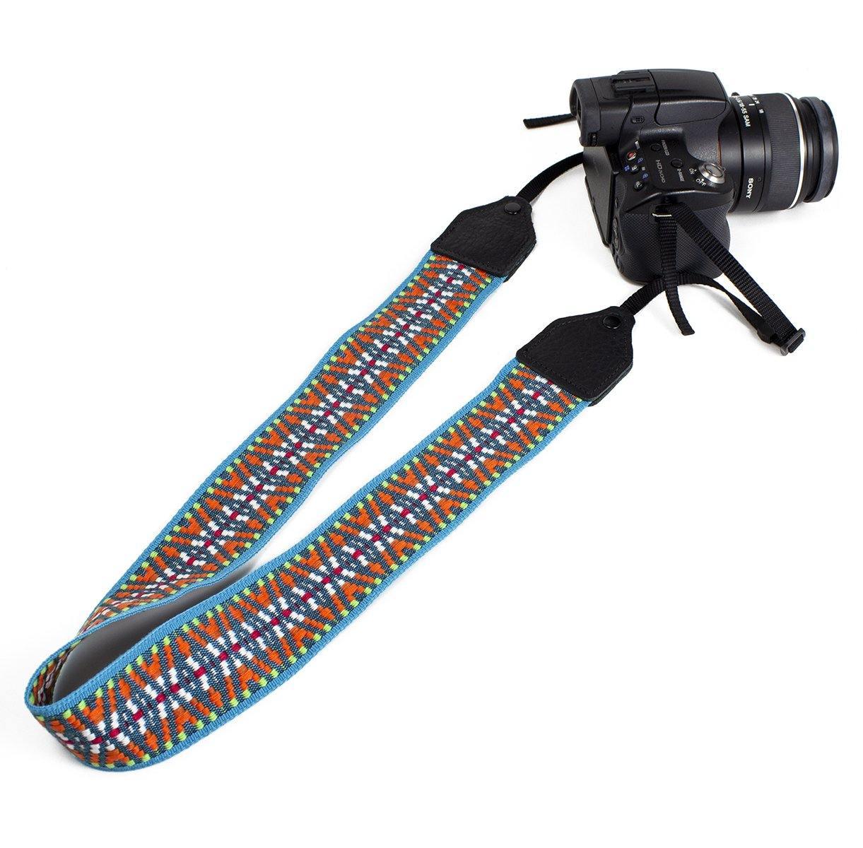 Perri's Leathers Ltd. 2" Nylon Camera Strap (Hootenanny Sunrise) at PROCAM | procam.com