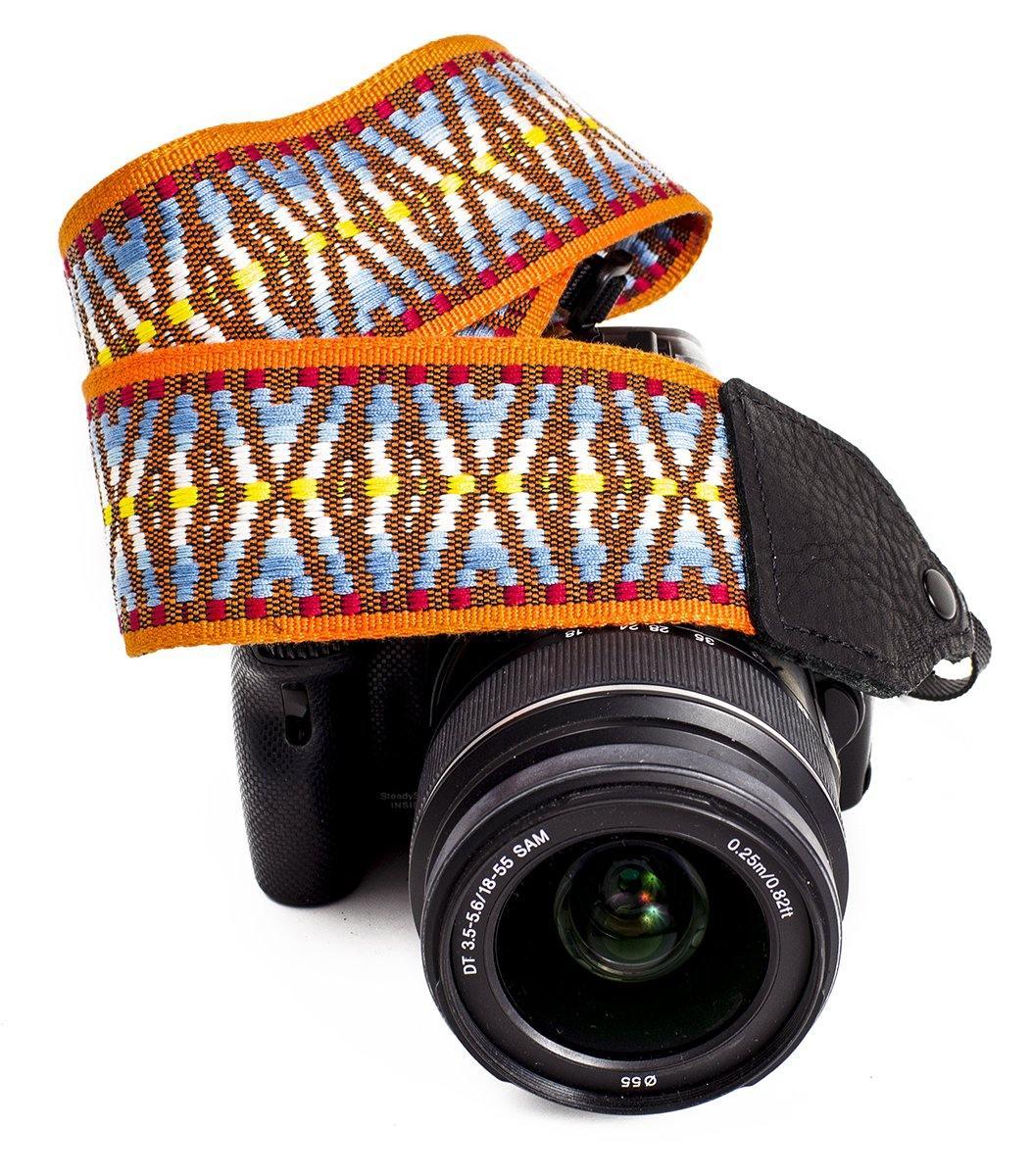 Perri's Leathers Ltd. 2" Nylon Camera Strap (Hootenanny Sunset) at PROCAM | procam.com