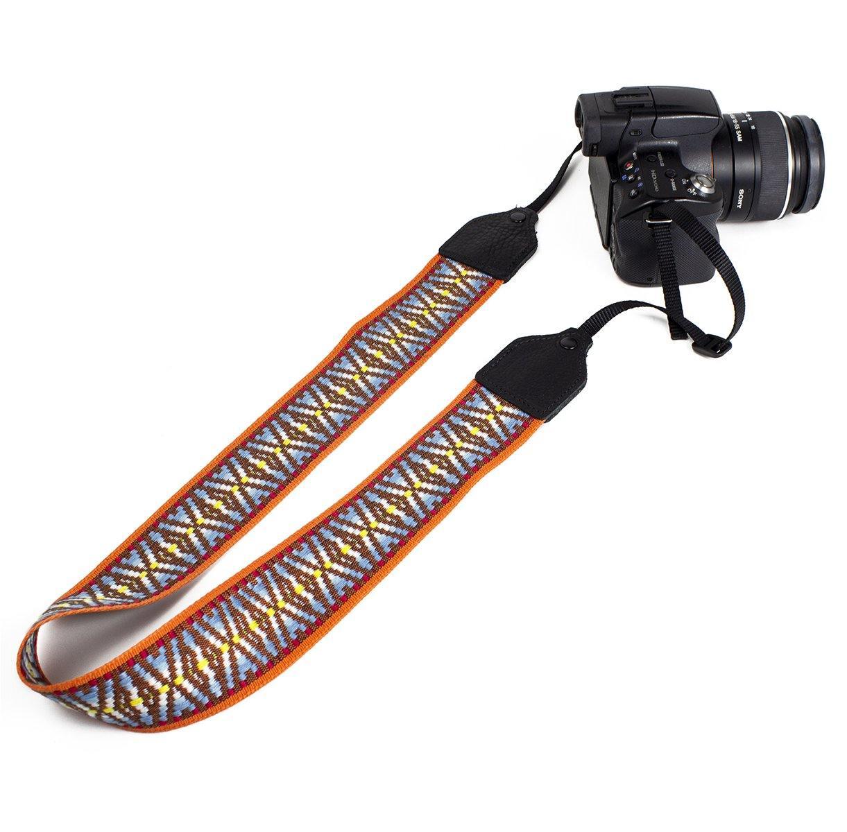 Perri's Leathers Ltd. 2" Nylon Camera Strap (Hootenanny Sunset) at PROCAM | procam.com