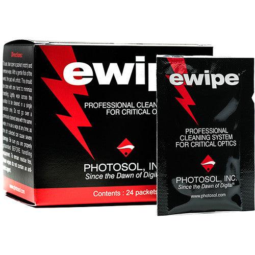 Photographic Solutions E-Wipe Pre-Moistened Optic Pads (24-Pack) | PROCAM