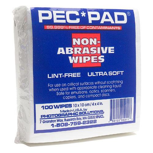 Photographic Solutions Pec-Pad Photo Wipes (4 x 4'', 100 Pack) | PROCAM