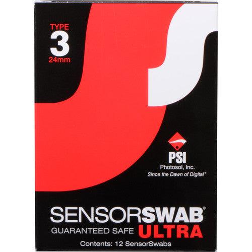 Photographic Solutions ULTRA Sensor Swabs (Type 3) for Full-Frame Sensors - 12-Pack | PROCAM