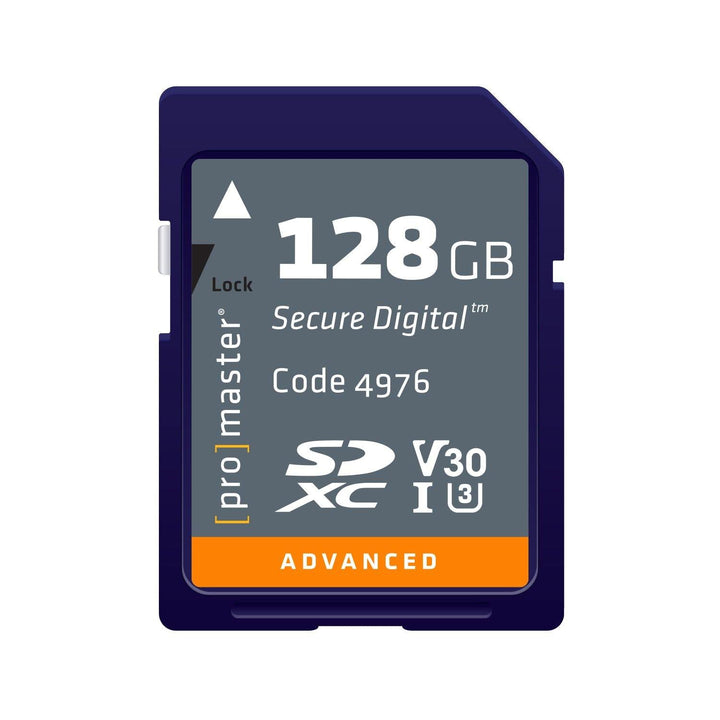 ProMaster Advanced SD Memory Card - 128GB | PROCAM