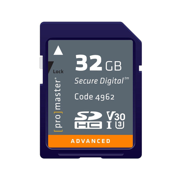 ProMaster Advanced SD Memory Card - 32GB | PROCAM