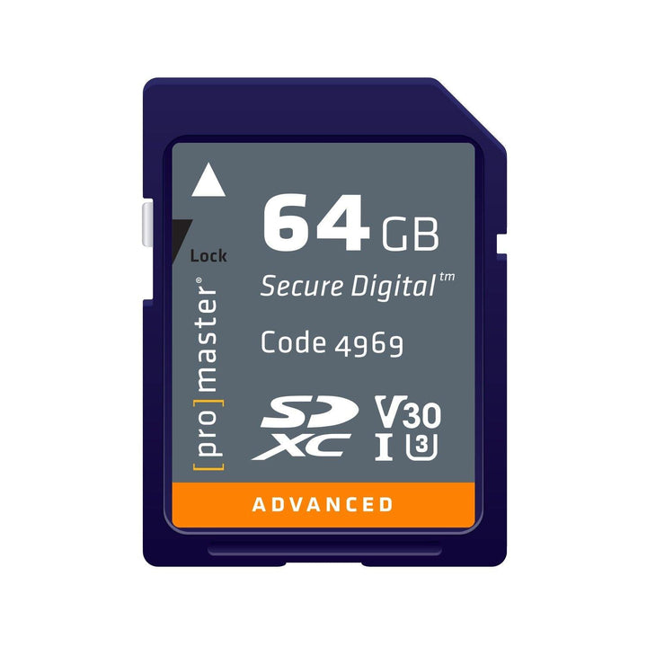 ProMaster Advanced SD Memory Card - 64GB | PROCAM